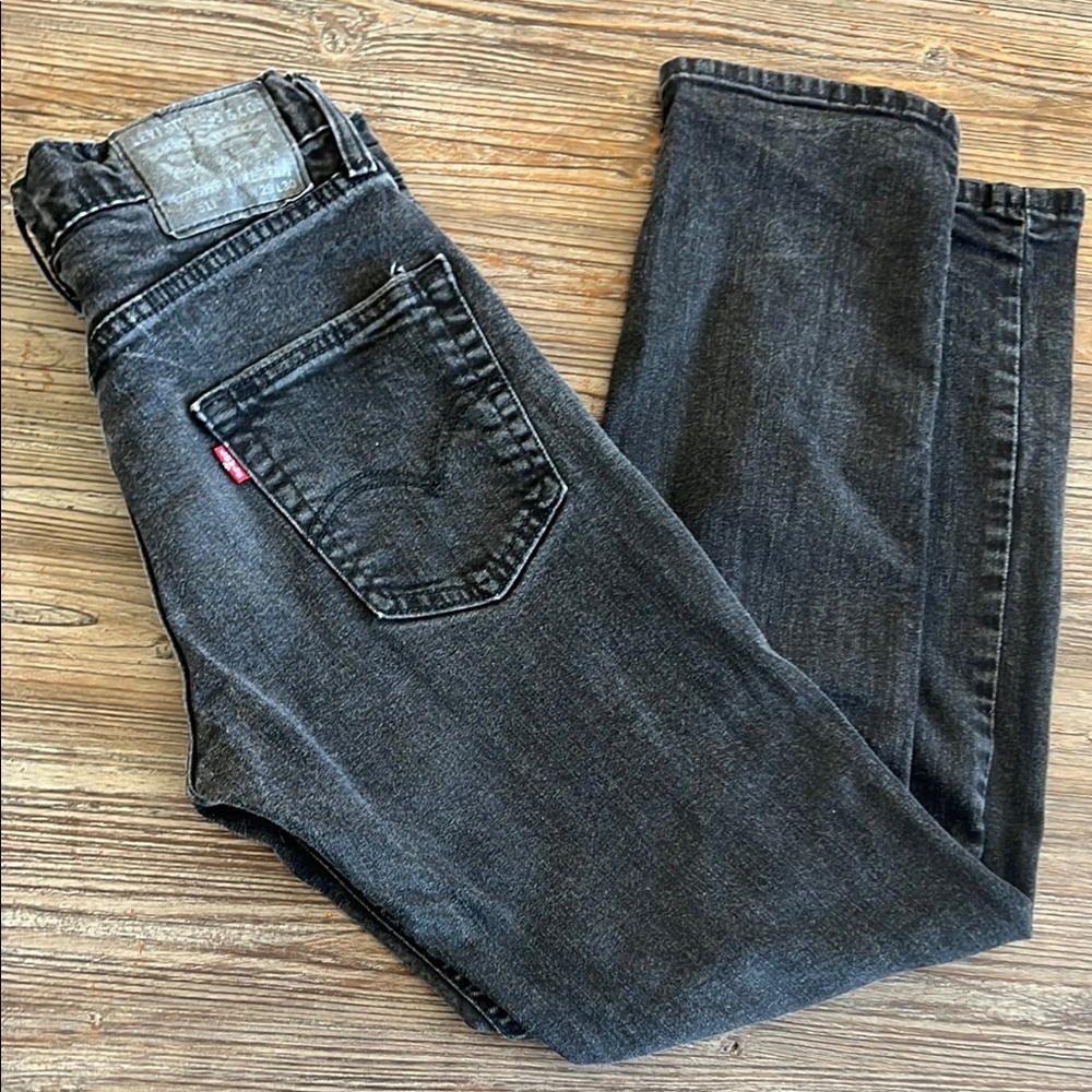 Levi's Men's Black Jeans  slim fit stretch